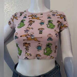 Rugrats crop top sz S